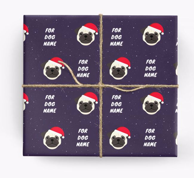 Christmas Wrapping Paper for your {breedFullName}